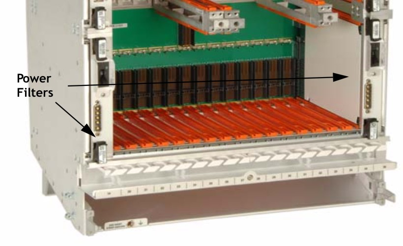 Фильтр питания DC 70A с мониторингом напряжения для Nokia 1830 PSS