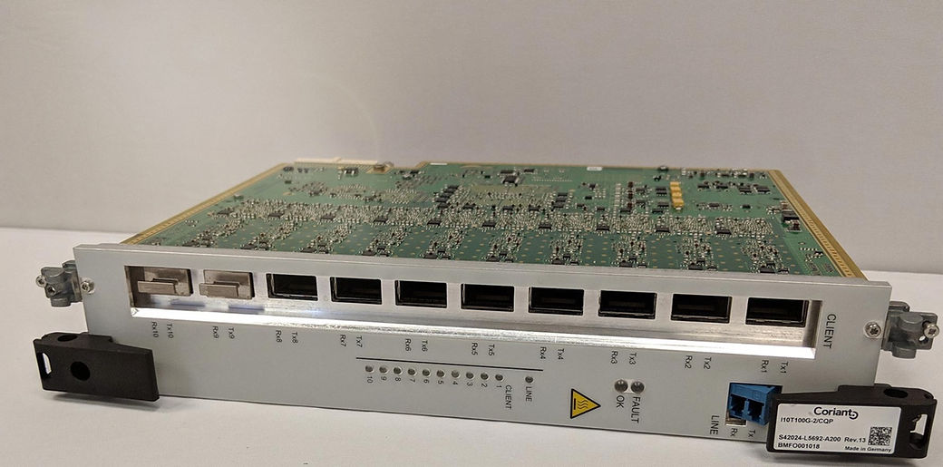Мультиплексорная плата I02R40G-2/CQP для Coriant hiT 7300